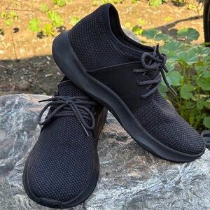 Vessi Men's Black Knit Sneakers